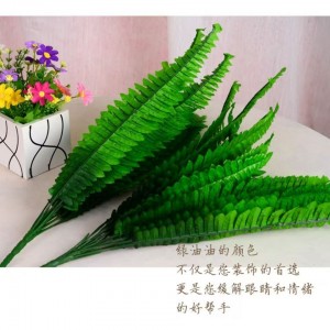 仿真波斯草 波斯蕨仿真植物波斯草仿真花草家居装饰 假花假草